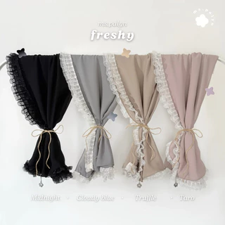 ผ้าคลุมชีฟอง premium ฮิญาบสามเหลี่ยมสวมสำเร็จ ( รุ่น Freshy ) ☁️