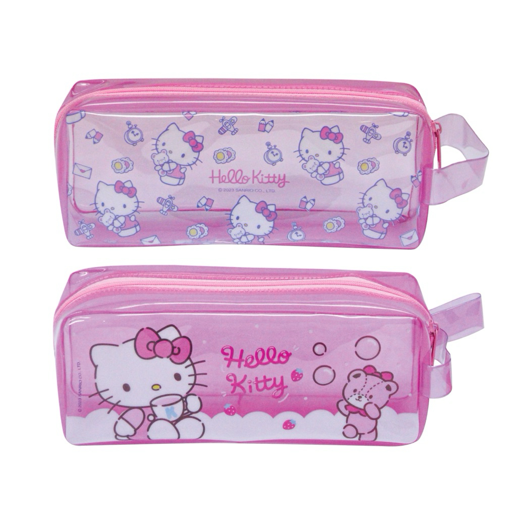 กระเป๋าดินสอ PVC ลิขสิทธิ์แท้ 💯 Sanrio Disney  Marvel คิตตี้ คุโรมิ สไปเดอร์ B003 Pencil bag MT รูปที่ 3