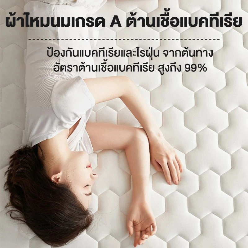 ที่นอนยางพารา พับเก็บได้ 3ฟุต 3.5ฟุต 5ฟุต 6ฟุต thumbnail 8