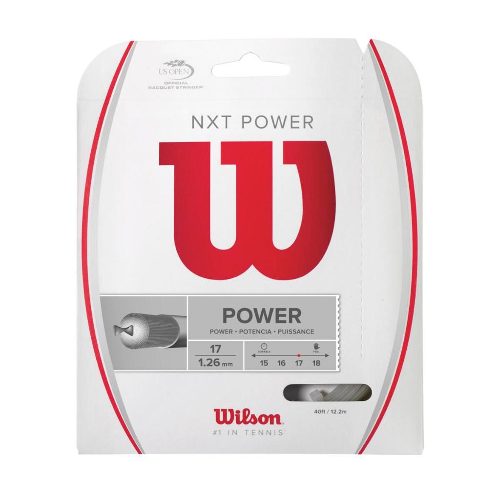 Wilson NXT POWER 17 เอ็นไม้เทนนิส WRZ941700 Official Store