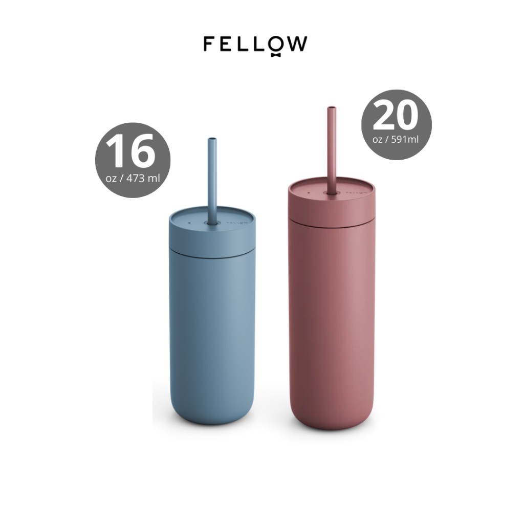 Fellow - Carter Cold Tumbler กระติกน้ำ เก็บอุณหภูมิ ขวดน้ำ พกพา แก้วน้ำเคลือบเซรามิก
