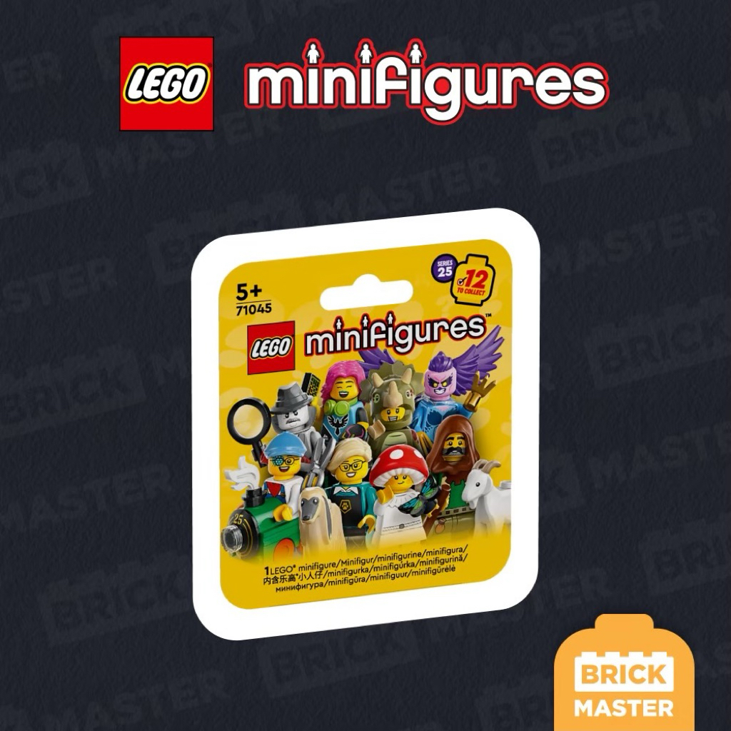 Lego 71045 CMF Minifigures Series 25 แยกขาย (ของแท้ พร้อมส่ง)