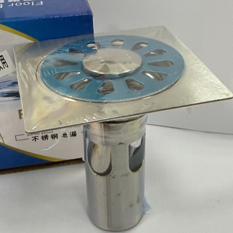 COD ฝาปิดท่อ สเตนเลส 304 ติดตั้งง่าย ตะแกรงกันกลิ่น ฝาปิดท่อน้ำทิ้ง floor drain ตัวกรองท่อระบายน้ํา ฝาปิดรูระบายน้ำ - รูปที่ 4