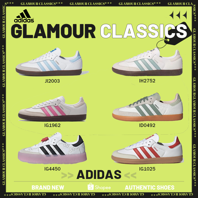 ✅ของแท้100%📦รอพรีออเดอร์📦Adidas originals SAMBA OG รองเท้าผ้าใบหุ้มข้อต่ำสำหรับผู้ชายและผู้หญิง JI20