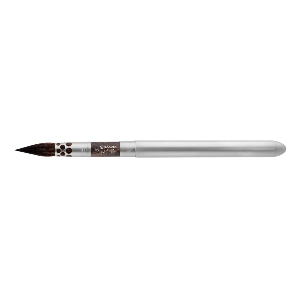 Escoda ULTIMO Evolution Travel [1930] Size16/พู่กันพกพา รุ่น ULTIMO Evolution เบอร์ 16 collaboration กับศิลปิน Joan coch