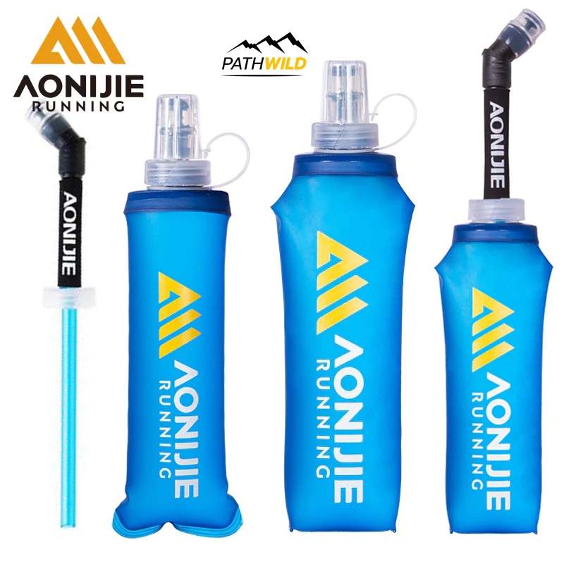 AONIJIE SD30 Soft Flask ขวดนิ่ม ปราศจากสาร BPA น้ำหนักเบา พับเก็บเล็กได้ สำหรับใส่เป้น้ำวิ่งเทรล