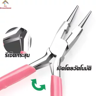 คีม เข็มจมูก คีมตัดลวดอเนกประสงค์ 5 รูปแบบ เครื่องประดับขนาดเล็กเครื่องมือ คีมมินิ