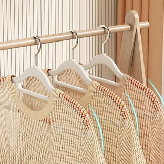 DOCOXO[เซตสุดคุ้ม 30ชิ้น] ไม้แขวนเสื้อพลาสติก ไม้เเขวนขอบกันลื่น แขวนผ้า กันลื่น ตะขอเเขวนสายเดี่ยว