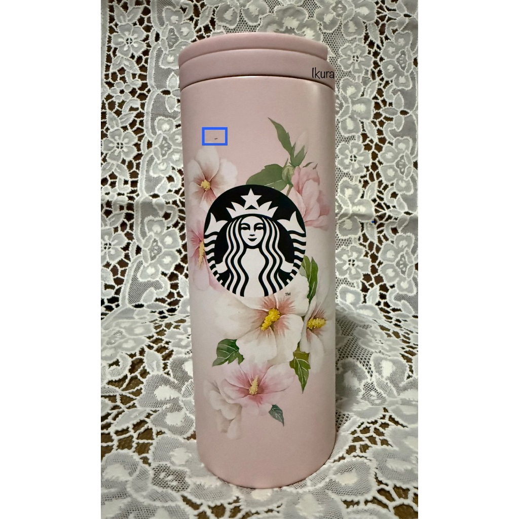 Starbucks Korea Rose of Charon Tumbler 12 oz. (defected)