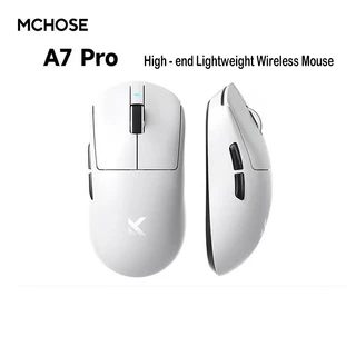 MCHOSE A7 Ultra รุ่น PAW3950 ไมโครมอทีON ขนาด 125.84x63.24x39.78 มม. น้ำหนักเบา 56g สำหรับมือกลางถึงใหญ่ รองรับ DPI 4200