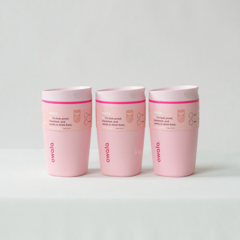 Owala SmoothSip® Slider 12oz (Pucker Up)