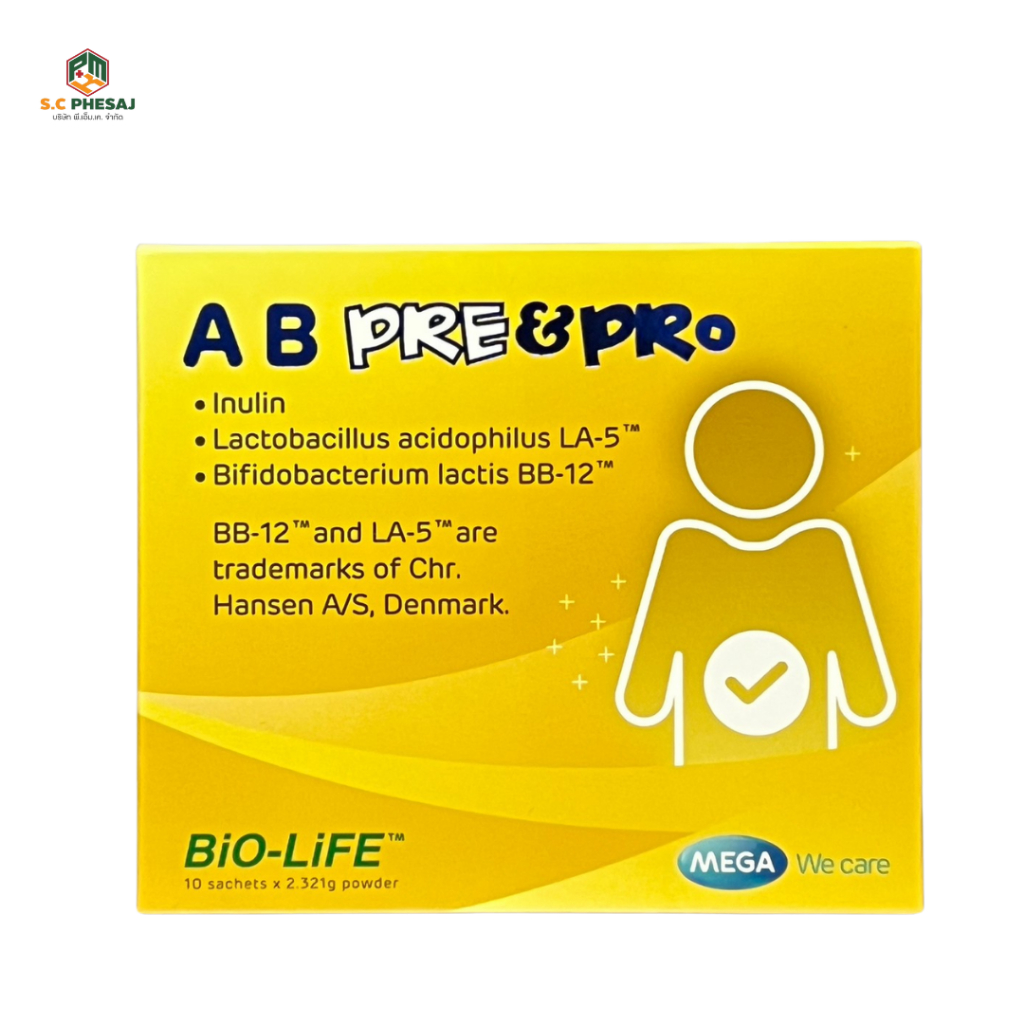 MEGA AB PRE&PRO 10 SACHETS