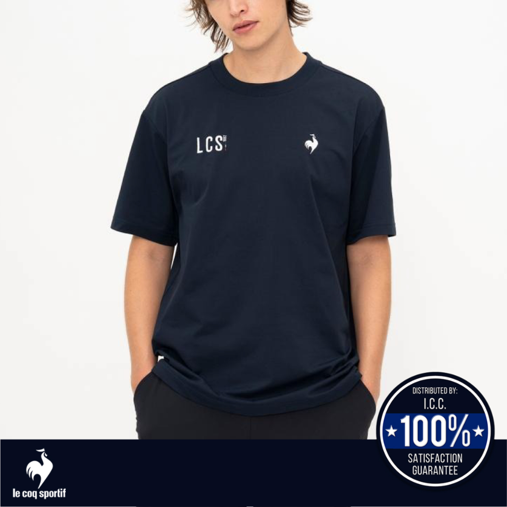 le coq sportif เสื้อยืดแขนสั้น Helanka Sunscreen NIR (ลำลอง, ออกกำลังกาย, กันแดด, แห้งเร็ว, T-shirt) ราคา ถูกที่สุด ดีลบีเคเค แกลเลอรีภาพที่ 5