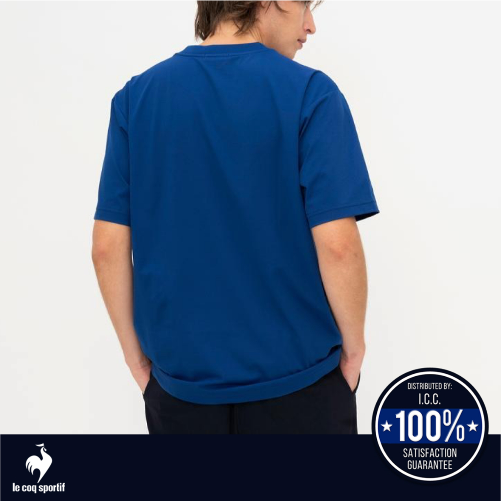 le coq sportif เสื้อยืดแขนสั้น Helanka Sunscreen NIR (ลำลอง, ออกกำลังกาย, กันแดด, แห้งเร็ว, T-shirt) ราคา ถูกที่สุด ดีลบีเคเค แกลเลอรีภาพที่ 3