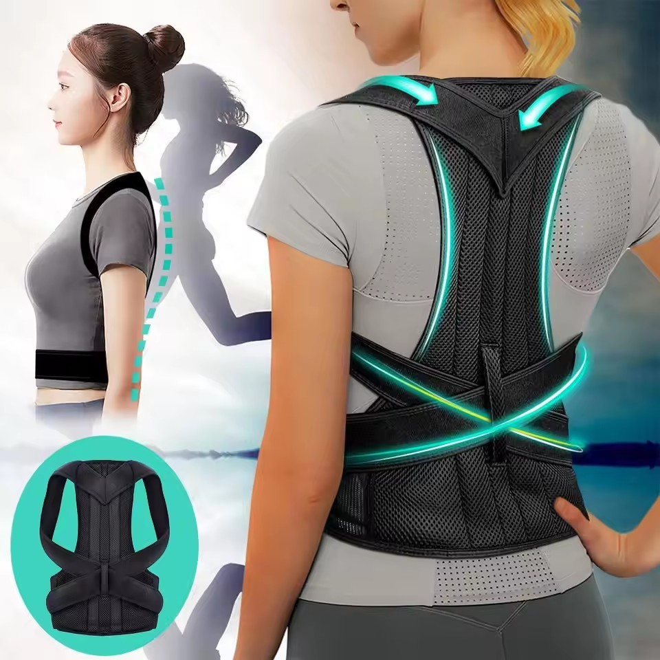 เข็มขัดพยุงหลังแบบเสื้อ [3IN1] | ลดปวดหลังทันใจ | สำหรับยกของ-นั่งทำงานนาน | ไซส์ M-XXL | เส้นเลือดไม่ติด ใส่สบาย 24 ชม