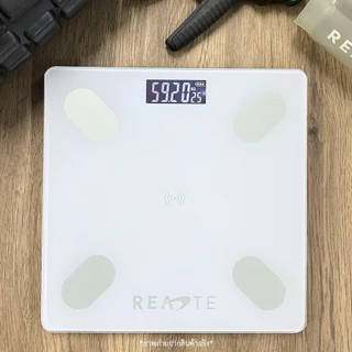 READTE เครื่องชั่งน้ำหนัก ดิจิตอล วัดไขมัน จอLCD เชื่อมต่อแอพ WEIGHING SCALE