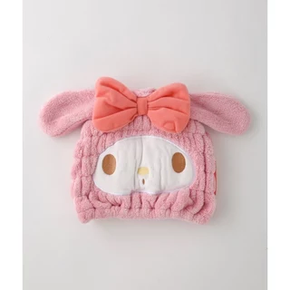 หมวกคลุมผม ผ้าไมโครไฟเบอร์ | ซับน้ำดี แห้งเร็ว | Sanrio, Disney | หมวกเช็ดผม หลังอาบน้ำ(Cinnamoroll ผมยาว)