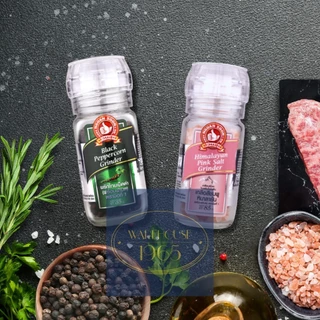 [Bundle] เกลือชมพู 85g + พริกไทยดำ 35g ฝาบด ตรามือที่ 1 Nguan Soon Himalayan Salt + Black Peppercorn