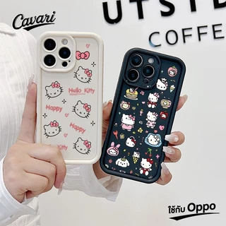 เคสโทรศัพท์ OPPO A17 A57 A3s A18 A53 A16 A58 A7 A17K A5 A38 A54 A12 A77 A15 A9 A5s A78 Reno 5F สาย KT หัวกันกระแทก TPU โ