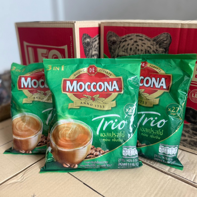 (ยิ่งซื้อยิ่งคุ้ม+โค้ดส่งฟรี) มอคโคน่า กาแฟ 3 in 1 27 ซอง แดง เขียว - รูปที่ 4