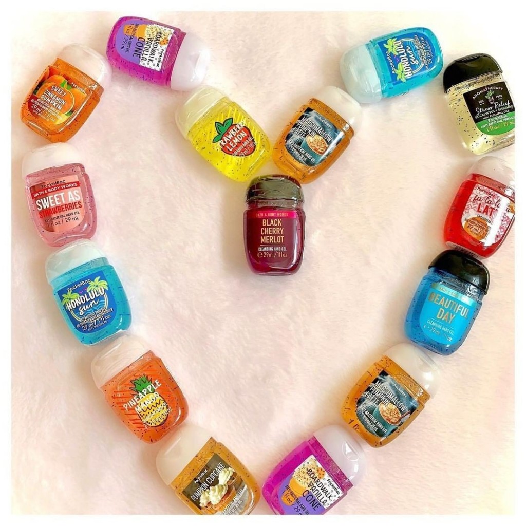 Hand Gel | Bath & Body Works PocketBac เจลล้างมือป้องกันแบคทีเรีย ขายดีมาก นำเข้า US