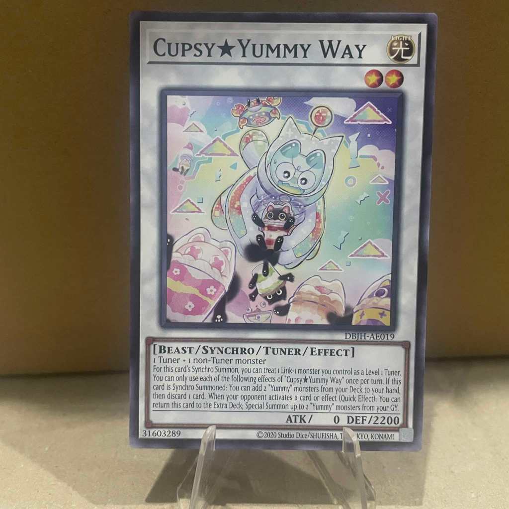 [AE] DBJH-AE019 : Cupsy★Yummy Way (Common) - Deck-Build Pack: Justice Hunters (Asian-English)