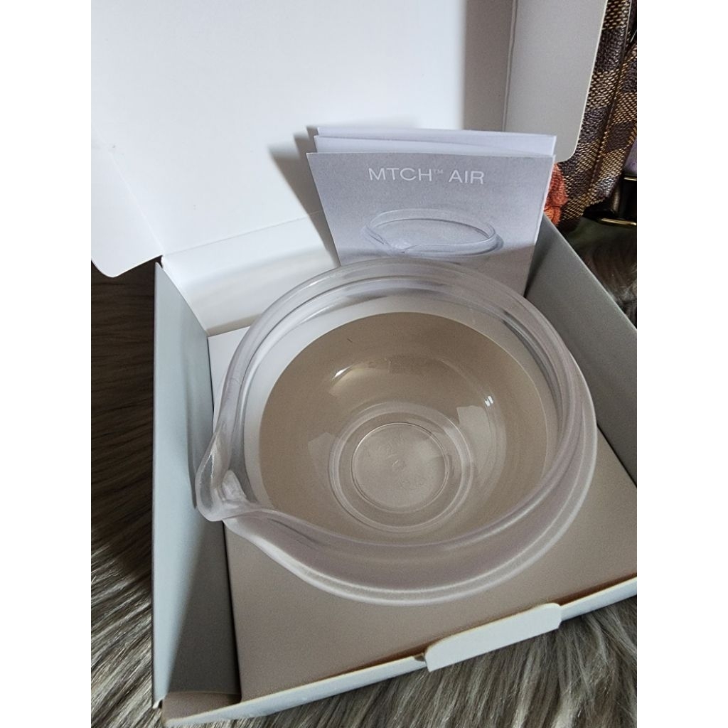 [เหมือนใหม่ค่ะ]​MTCH Air chawan ถ้วยชงมัทฉะ polycarbonate