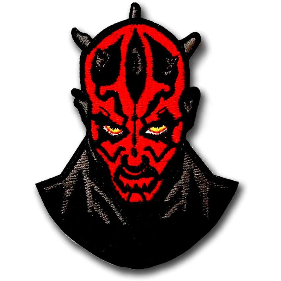 อาร์มติดเสื้อ ตัวรีดสำหรับติดเสื้อผ้า หมวก กระเป๋า Darth Mual Patch Embroidered Iron on