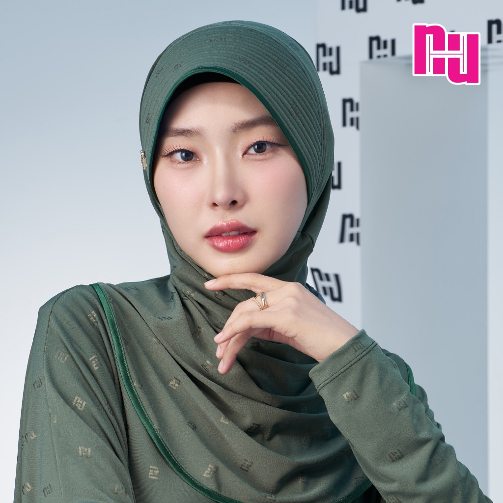 NUH BLACK ผ้าคลุมสวมสำเร็จ – ทรงฟองน้ำตรง