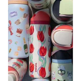พร้อมส่งอัพเดทสีใหม่🎉นำเข้า 🇺🇲 Owala 16,24,32,40 oz Kids' FreeSip Stainless Steel Water Bottle ขวดน้ำสแตนเลสยอดฮิต