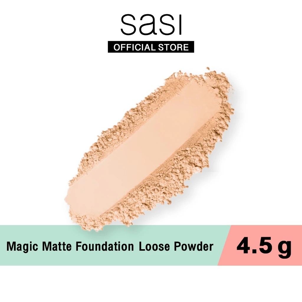 Sasi بودرة سائبة Magic Matte Foundation ‏4.5 غ — صورة 4
