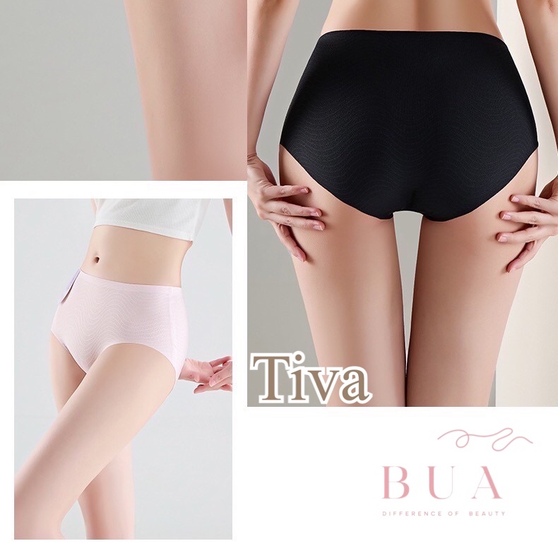 BUA-เซ็ต5ตัว กกน.ไร้ขอบทิวาเอวกลาง ผ้านุ่ม กระชับเบาสบาย ผ้าทอลายสวย
