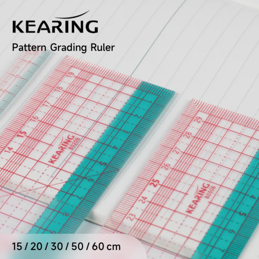 Kearing  Pattern Making Ruler ไม้บรรทัดทำแพทเทิร์น