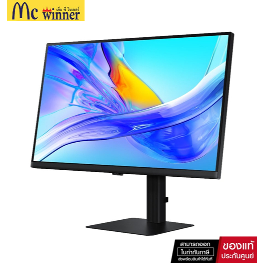 จอมอนิเตอร์ SAMSUNG ViewFinity S8 LS27D804UAEXXT (IPS 4K USB-C) ของแท้ศูนย์ไทย