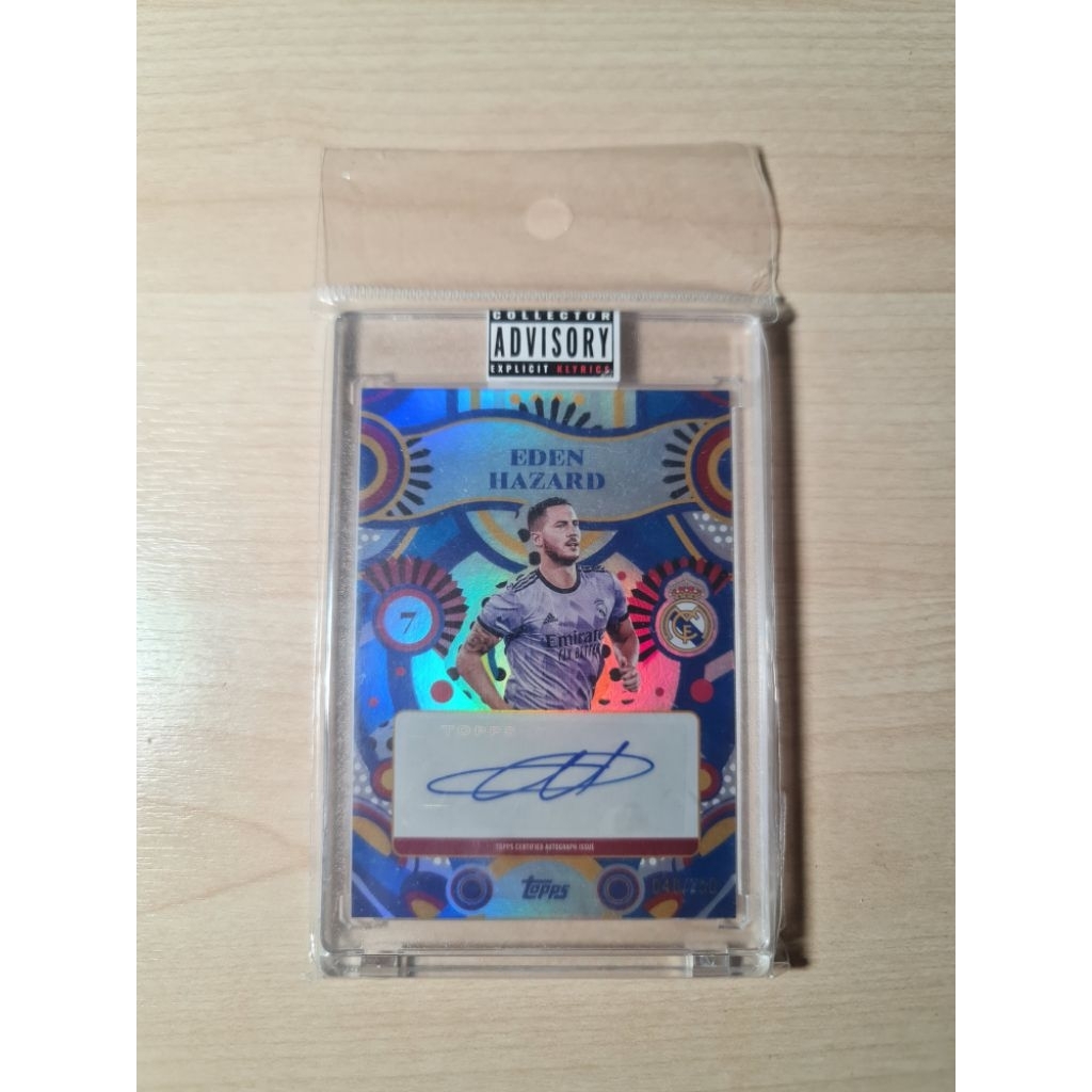 การ์ดลายเซ็นนักฟุตบอล Eden Hazard 046/250