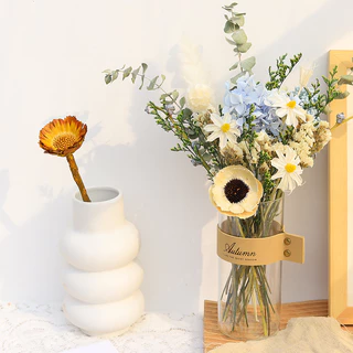 💐 ช่อดอกไม้แห้ง, ดอกไม้จริง, ดอกไม้💐เก็บรักษา, คาเฟ่, ห้องนั่งเล่น, ห้องนอน, ตกแต่งโรแมนติกและเรียบง่าย, ระเบิด