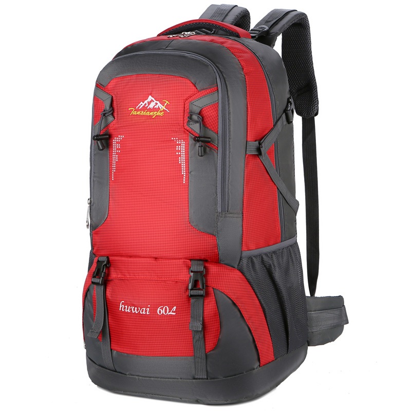 กระเป๋าเป้สะพายหลัง ใบใหญ่ 60L/40L กระเป๋าปีนเขา เดินป่า ความจุ 60 L กันน้ำ Waterproof Outdoor Rucksack Sports