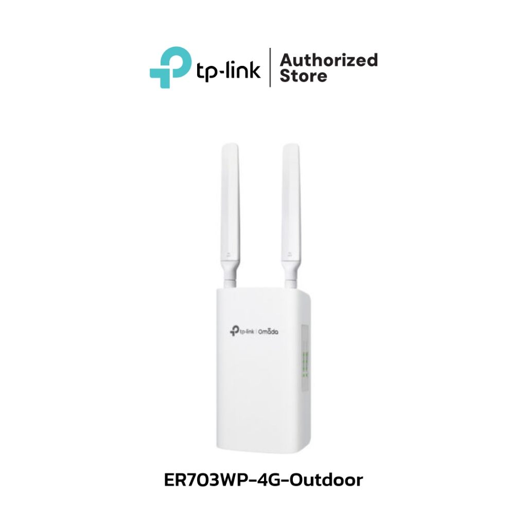 TP-LINK Omada 4G+ Cat6 AX3000 Wi-Fi 6 Outdoor/Indoor Gateway รุ่น ER703WP-4G-Outdoor