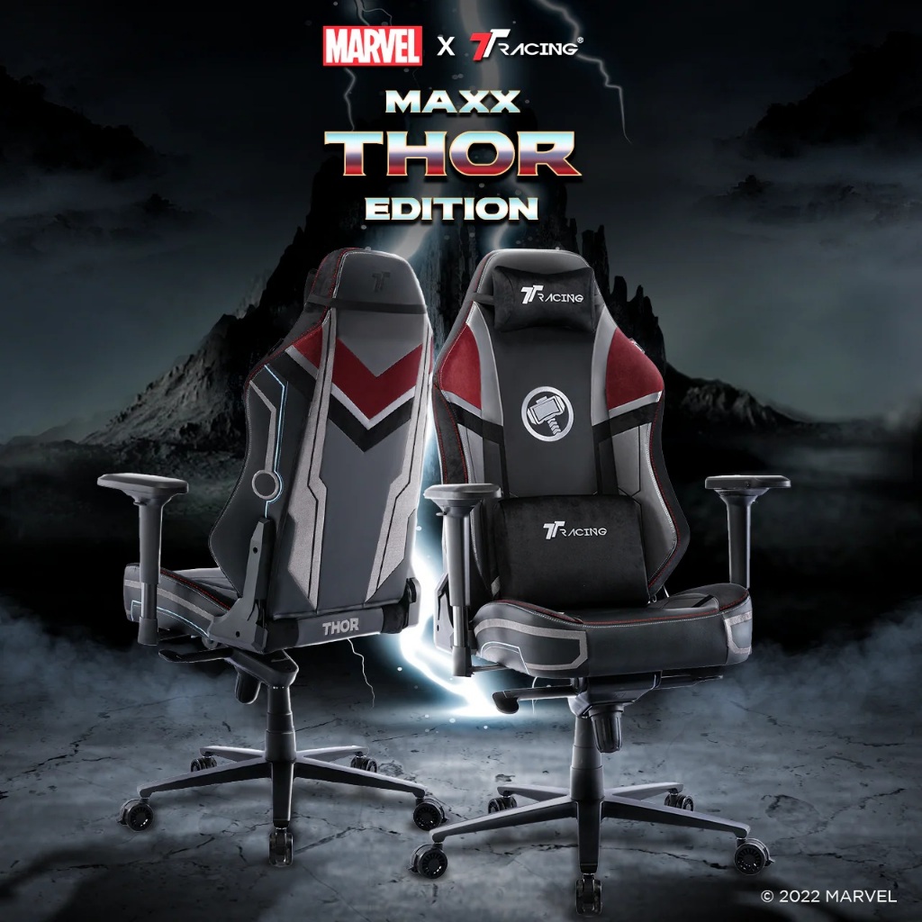 TTRacing Maxx Gaming Chair - Thor เก้าอี้สำนักงาน เก้าอี้เกมมิ่ง - รับประกัน 2 ปี