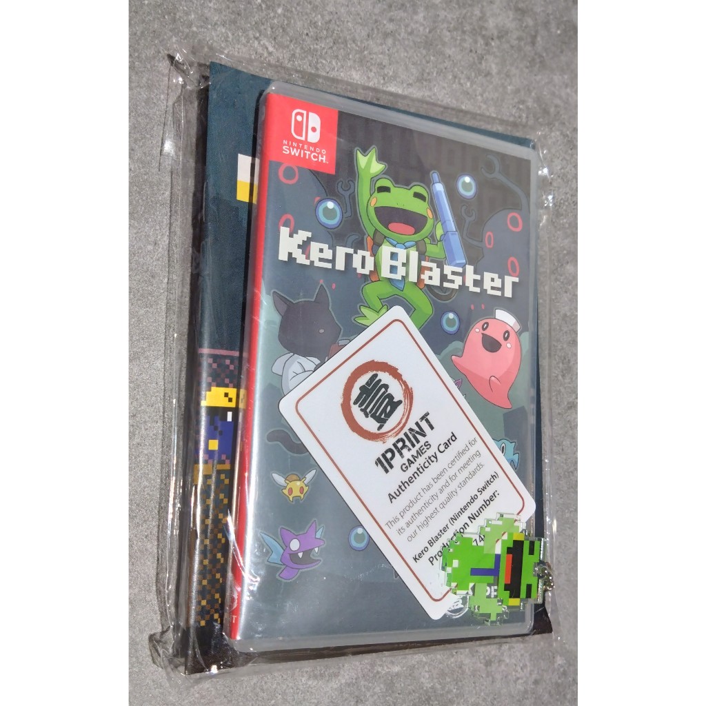 มือ1 Kero Blaster with CD Soundtrack & Keychain for Nintendo Switch