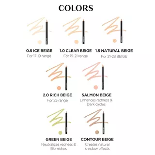 THE SAEM COVER PERFECTION CONCEALER PENCIL — ดินสอคอนซีลเลอร์หัวเรียว ปกปิดเป๊ะตรงจุด เนียนแนบผิวเหมือนมือโปร 🇰🇷