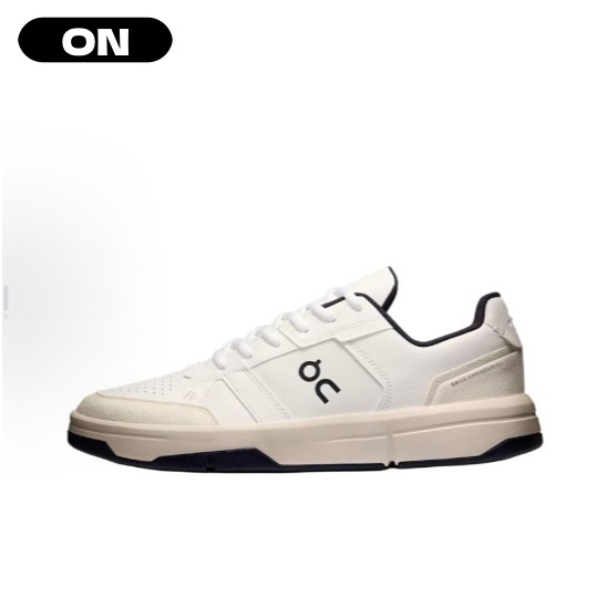 On The Roger Clubhouse Low cut White Black  ของแท้ 100 %