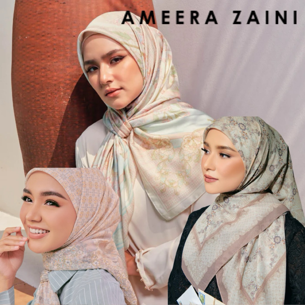 ผ้าคุลมแบรนด์ AMEERAZAINI (ทั้งCotton,SATIN) SALE ปกติ 600++ไม่มีถุงผ้า อาจมีตำหนิเล็กน้อยบางผืน