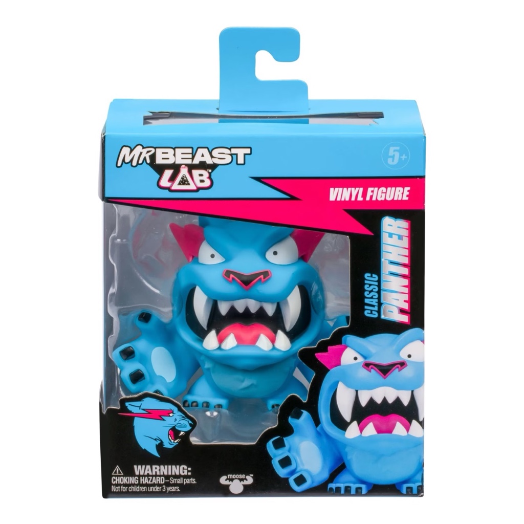 ตุ๊กตาตั้งโชว์ มิสเตอร์บีส MrBeast Lab Classic Panther Vinyl Figure รุ่นคลาสสิค