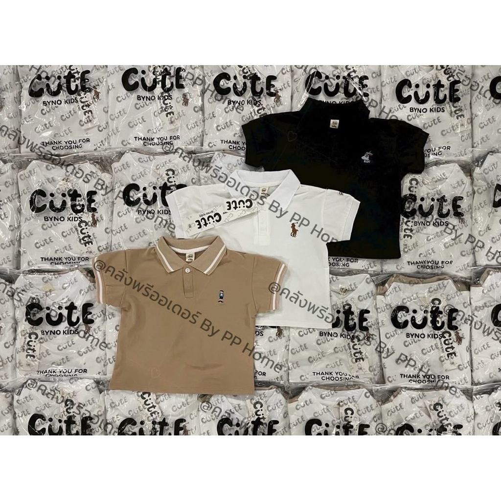 #พร้อมส่ง🇹🇭 (พๅรๅนี้ได้ 3ตัว) #งานจริงในรูปเลย #ไม่ผลิตเพิ่มจ้ารอบนี้ ย้ำ! ได้ 3 ตัว ‼️[𝟭 𝘀𝗲𝘁 𝟯 ตัว] 𝗦𝗲𝘁 เสื้อโปโลคอปก🐎 - รูปที่ 6