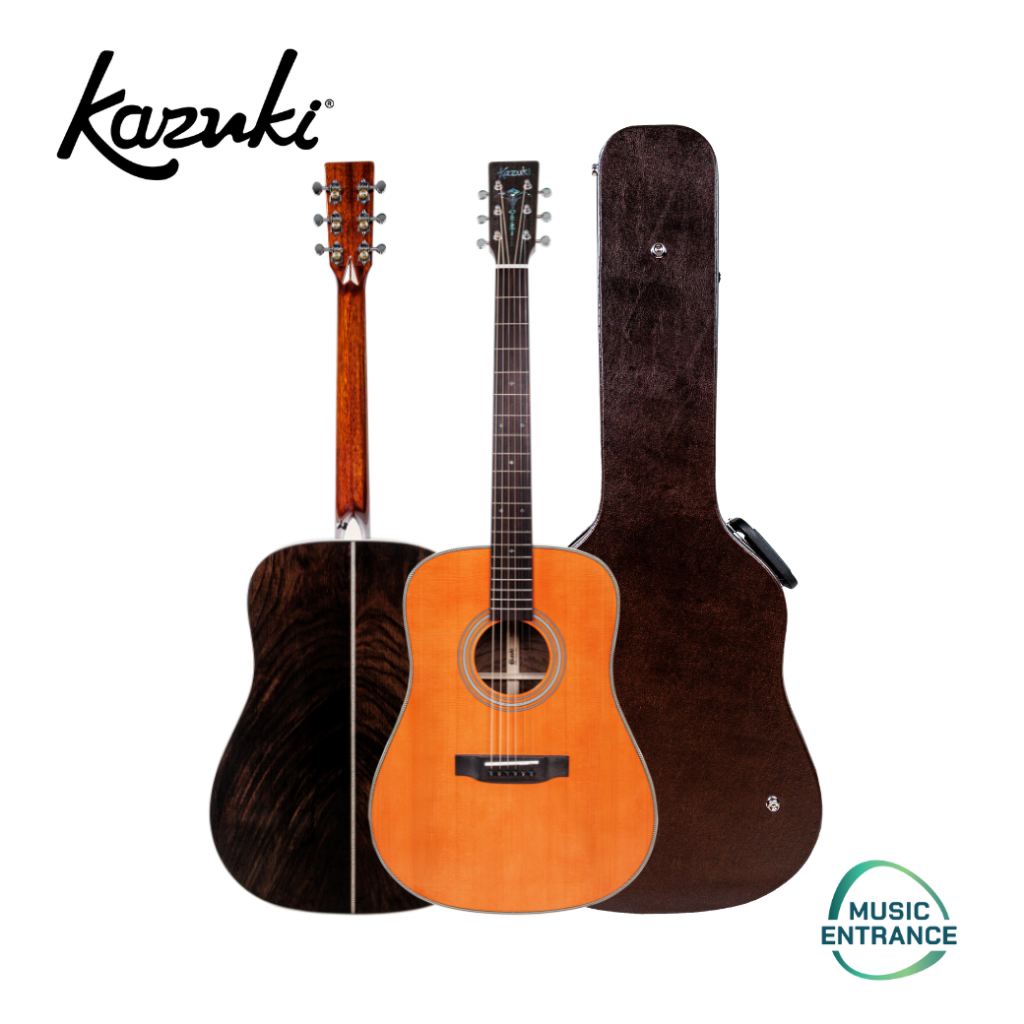 Kazuki KD-28A Heritage Collection Adirondack กีตาร์โปร่ง แถมฟรี Hardcase