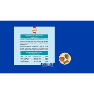 Smart Heart อาหารสุนัขสมาร์ทฮาร์ท สำหรับสุนัขโต และ สุนัขพันธุ์เล็ก ขนาด 1.5,1.3 KG.