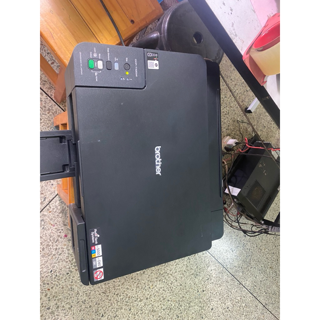 Printer brother T420W มือ1 เพิ่งซื้อได้ 7วัน มีปัญหา หัวพิมพ์ สีออกไม่ครบ -ขายเป็นอะไหล่ - อ่านก่อน