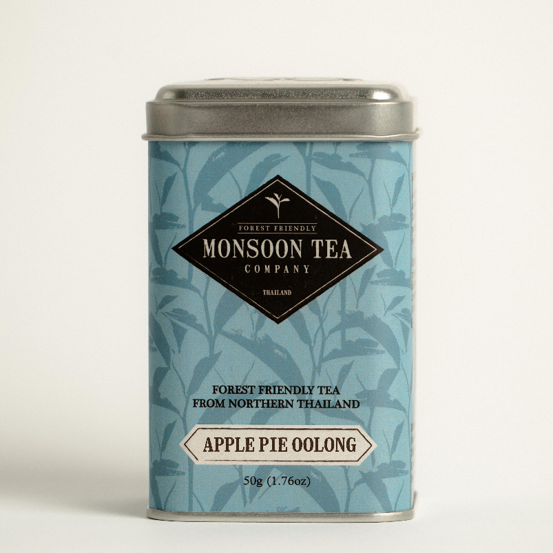 Apple Pie Oolong ชาอู่หลงกลิ่นแอปเปิ้ลพาย ชาป่าหอมละมุนจากธรรมชาติและกลมกล่อม