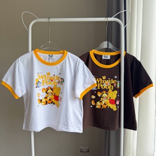 เสื้อครอป อก 38” QL ลายหมีพู